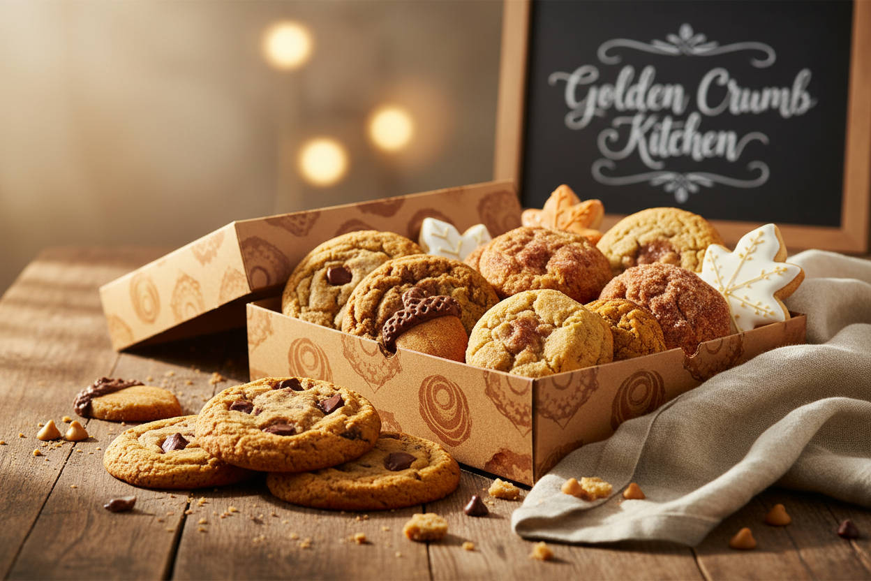 Golden Crumb Kitchen Hero Banner